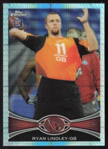 2012 Topps Chrome Ryan Lindley #105 SN Arizona Cardinals - Picture 1 of 2