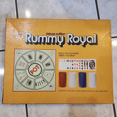 De colección Whitman Edición Deluxe Rummy Royal 1975 Leer Foto 1 de 4