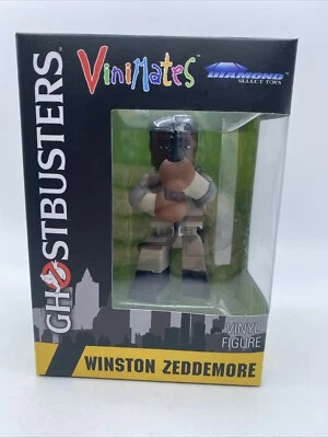 Figura Vinilo Winston Zeddemore Película Cazafantasmas Vinimates Foto 1 de 4