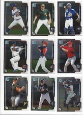 2015 BOWMAN CHROME PROSPECTS #'S 1 -250 (RC'S 1st cards)  WHO DO YOU NEED!!
