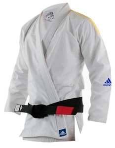 Adidas BJJ Response GI Adulto Blanco Brasileño JiuJitsu Uniforme BJJ Traje de agarre - Imagen 1 de 6
