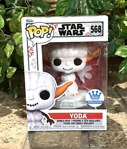Funko Pop! Star Wars Yoda 568 Wackelkopf Figur 66902 Exclusive - Bild 1 von 5