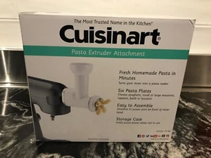 Cuisinart Pasta Maker Extruder Attachment PE-50 SEALED NEW IN FACTORY RETAIL BOX - Picture 1 of 3