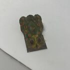 Vintage Tin Frog Clicker Noisemaker with Fly Toy Spotted Green 60s to 70s 