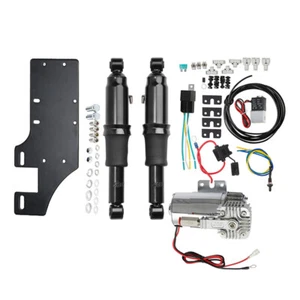 Kit de suspensión neumática trasera apto para Harley Road King Electra Street Glide 94-24 - Imagen 1 de 12