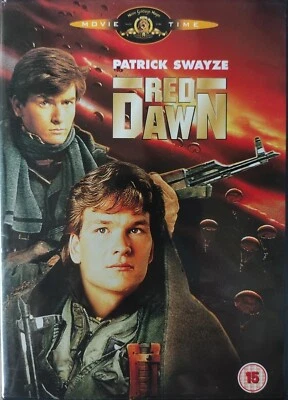 Red Dawn DVD 80s Film Movie Patrick Swayze Charlie Sheen UK SELLER Region 2 - Image 1 of 2