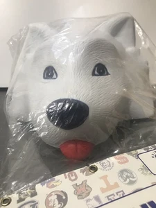 RARE VTG UCONN Husky White Team Starter FOAMHEADS Hat BRAND NEW Sealed Package - Picture 1 of 10