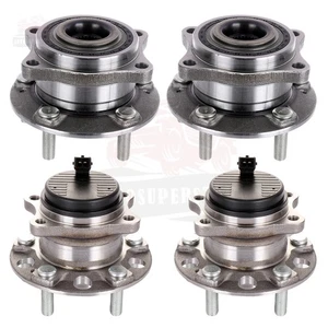 Front Rear Wheel Hub Bearing Full Set FWD for Hyundai Tucson Sonata Kia Optima - Picture 1 of 11