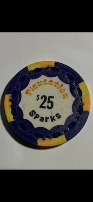 -VINTAGE NEVADA-**PLANTACIÓN**$25 Chip Sparks Nevada 1976 Foto 1 de 2