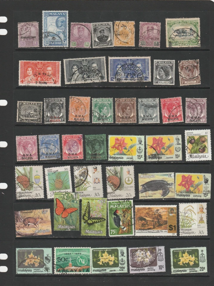 sellos malaya 9 Foto 1 de 1