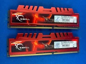 G.SKILL RipjawsX RAM 8GB 2x4GB DDR3 1600Mhz Memory (F3-12800CL9D-8GBXL) - Picture 1 of 2