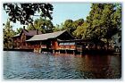 c1960s Cobb's Mill Inn Exterior Westchester County Connecticut CT Trees Postcard