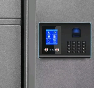 Face Fingerprint Time Attendance Machine Automatic Time Calculation Biometric Em - Picture 1 of 6