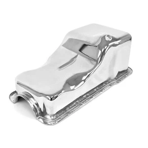 Oil Pan V8 221/260/289/302 Chrome 1962-1974 Ranch Wagon - Picture 1 of 6