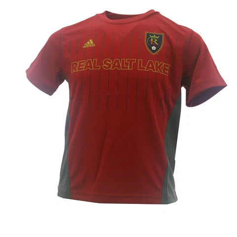 Real Salt Lake Official MLS Adidas Youth Kids Size Athletic Jersey New With Tags Cover