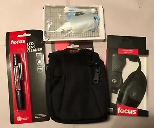 Kit de accesorios para cámara digital de punto de enfoque y disparo con estuche, agarre, limpiador y más - Imagen 1 de 7