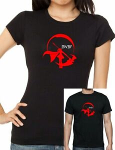RWBY Anime Inspired Ruby RED T-Shirt. Unisex or Women's Fitted Tee Printed 