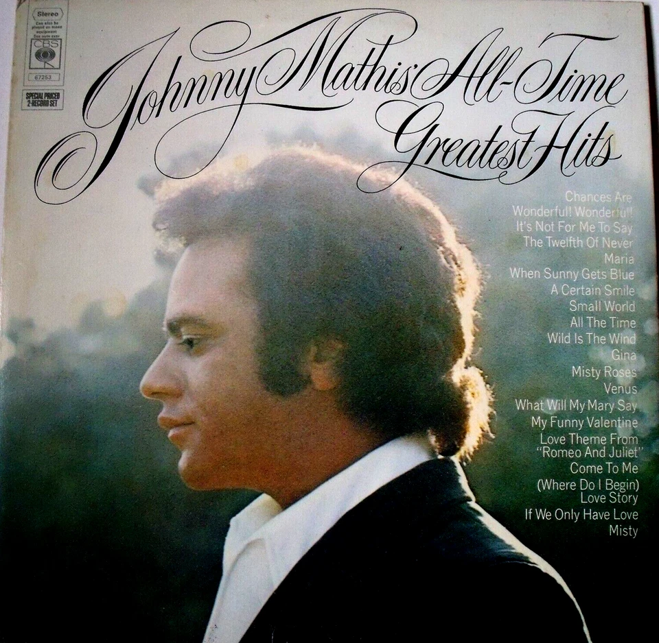 Johnny Mathis - All Time Greatest Hits, Double Vinyl LP, Unplayed 1st Press N/M! - Image 1 of 4