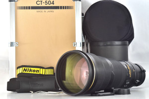 Trunk [Near MINT] Nikon AF-S Nikkor 500mm f/4 G ED VR Telephoto Lens From JAPAN