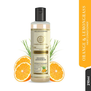 Khadi Natural Orange & Lemongrass Hair Conditioner (210ml) Free Shipping