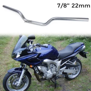 For Yamaha FZ1 FZ6 FZ600 FZ700 FZ750 Motorcycle 7/8" Handlebars Tracker Drag Bar - Picture 1 of 9