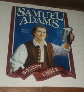Sam Adams Beer Craft Brews Vintage Style Tin Sign Metal Man Cave Garage Shed - Picture 1 of 1