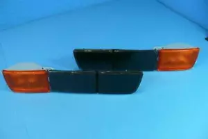 Intermitente delantero para VW Golf 3 sedán variante Cabrio Vento negro naranja - Imagen 1 de 3