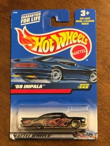 2000 Hot Wheels Collector No #249 '59 Impala Black - Picture 1 of 2