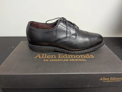 NEW IN BOX MEN'S ALLEN EDMONDS ATL GOLF SHOES, COLOR: BLACK, SIZE 10.5 - Image 1 of 3