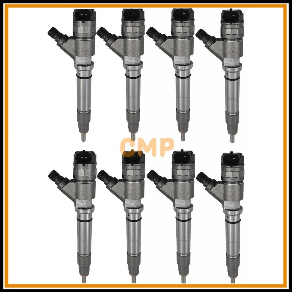 Inyectores de combustible 8 piezas 97780360 98002368 para Chevrolet Silverado 3500 2007-2010 6,6 Foto 1 de 4