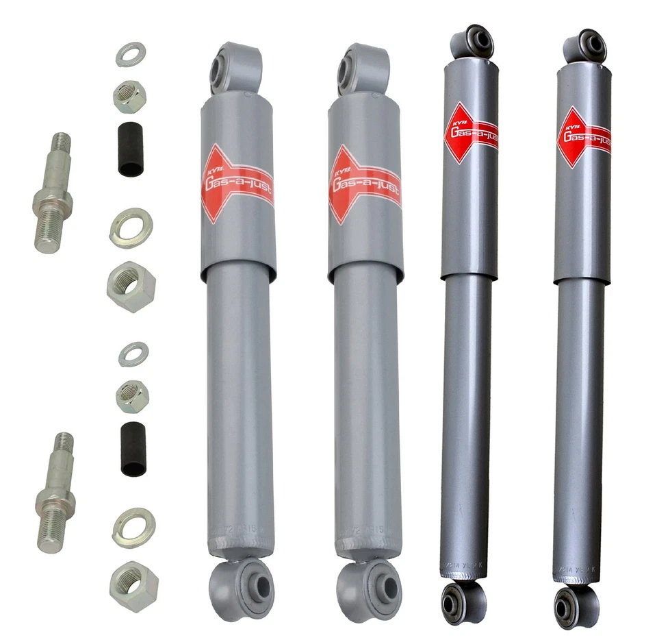 NUEVO Kit Amortiguadores Delanteros y Traseros KYB Gas-a-just Para GMC P35/P3500 Van 68-72 Foto 1 de 1