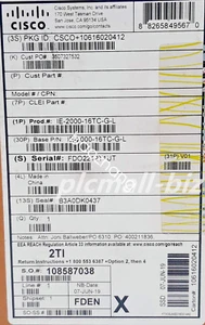 IE-2000-16TC-G-L Industrial Ethernet Switch Brand new Expedited Shipping - Picture 1 of 4