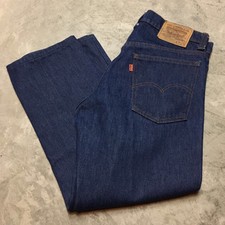 LEVIS 505 Orange Tab MADE IN USA 80s 90s VTG Dark Denim Jeans 33x28 26 Regular