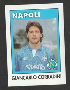 FIGURINA CALCIATORI CALCIO FLASH 93 1992-93 NAPOLI N.201 CORRADINI - Picture 1 of 1