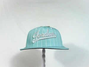 Nike Air Jordan Flight MVP Pro Gorra Esmeralda Snapback Sombrero Talla S/M FV5299 349 RARO - Imagen 1 de 10