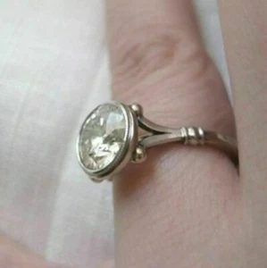 3,10 ct runder weißer Diamant Laborgefertigter Verlobungsring 925 Sterlingsilber - Bild 1 von 7