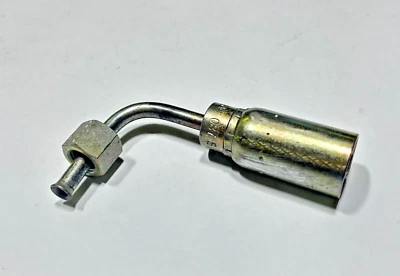 Weatherhead 04U-644 1/4" x 1/4" JIC 37 Female Swivel 90 DEG Long Drop Tube Elbow - Image 1 of 4