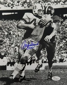 John David Crow Signed Autographed 8x10 Photo JSA Authen 2 - Picture 1 of 1