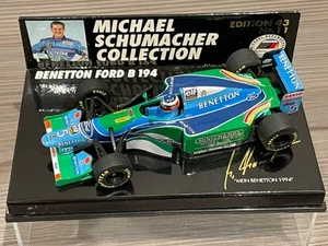 Minichamps 1:43 Michael Schumacher Benetton B194 Mein Benetton 1994, Ed 43 n.11 - Foto 1 di 12