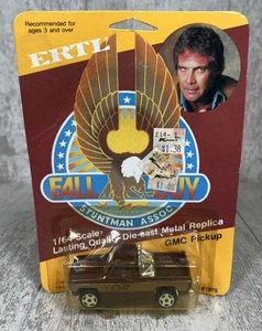 1/64 Ertl Fall Guy GMC Pickup Truck Diecast Vintage 1982 Lee Majors Colt - Picture 1 of 5
