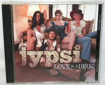 JYPSI Love Is A Drug PROMO CD Single 2007 Arista Country LILLIE MAE RISCHE Foto 1 de 3
