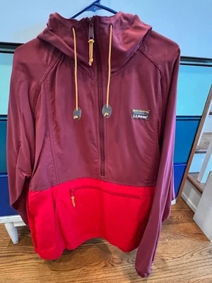 LL Bean 复古 Anorak - 红色 - XXL — 第 1/4 张图片