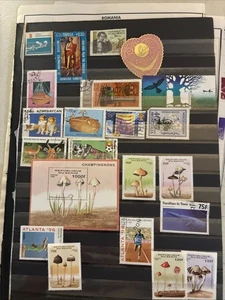 Colección Extranjera En Tarjetas Páginas Todos Rumania Temáticos Primeras Ediciones N318 - Imagen 1 de 19