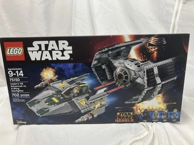 Lego Star Wars Set 75150 Vader’s TIE Advanced vs A-Wing Starfighter - 2016 NISB Foto 1 de 4