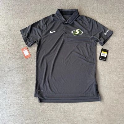Camisa Polo Nike Dri-FIT Seattle Storm Pequeña Gris WNBA Swish Technologies Nueva con Etiquetas Foto 1 de 4