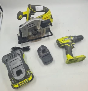 Lot of 4 Ryobi Power Tools - For Parts or Repair, TRWSL1801, R18DD - Picture 1 of 16