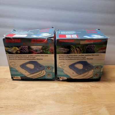 (2) Almohadilla Eheim Pro 4+ 2617710 4x blanca poli azul 250/250T/350/350T/600 pro 4e+  Foto 1 de 4