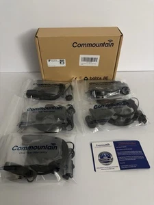 Micrófono Altavoz Commountain para Motorola Walkie Talkies y Radios Paquete de 5 - NUEVO - Imagen 1 de 4