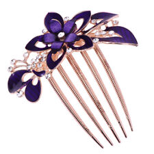 Elegant Vintage Metal Hair Comb for Wedding or Special Occasions