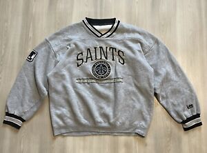 Vintage Lee New Orleans Saints Pullover Sweater Mens XL 